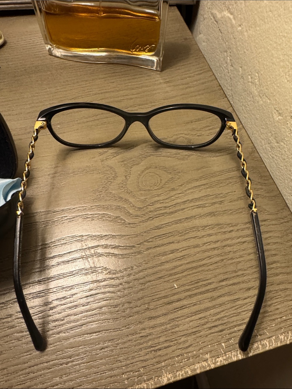 Chanel Black and Gold Women’s Reading Glasses - Designer Style - Picture 2 of 6
